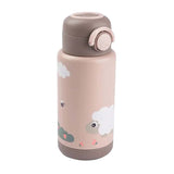 Done by Deer isolierte Trinkflasche Tiny Farm – Pink