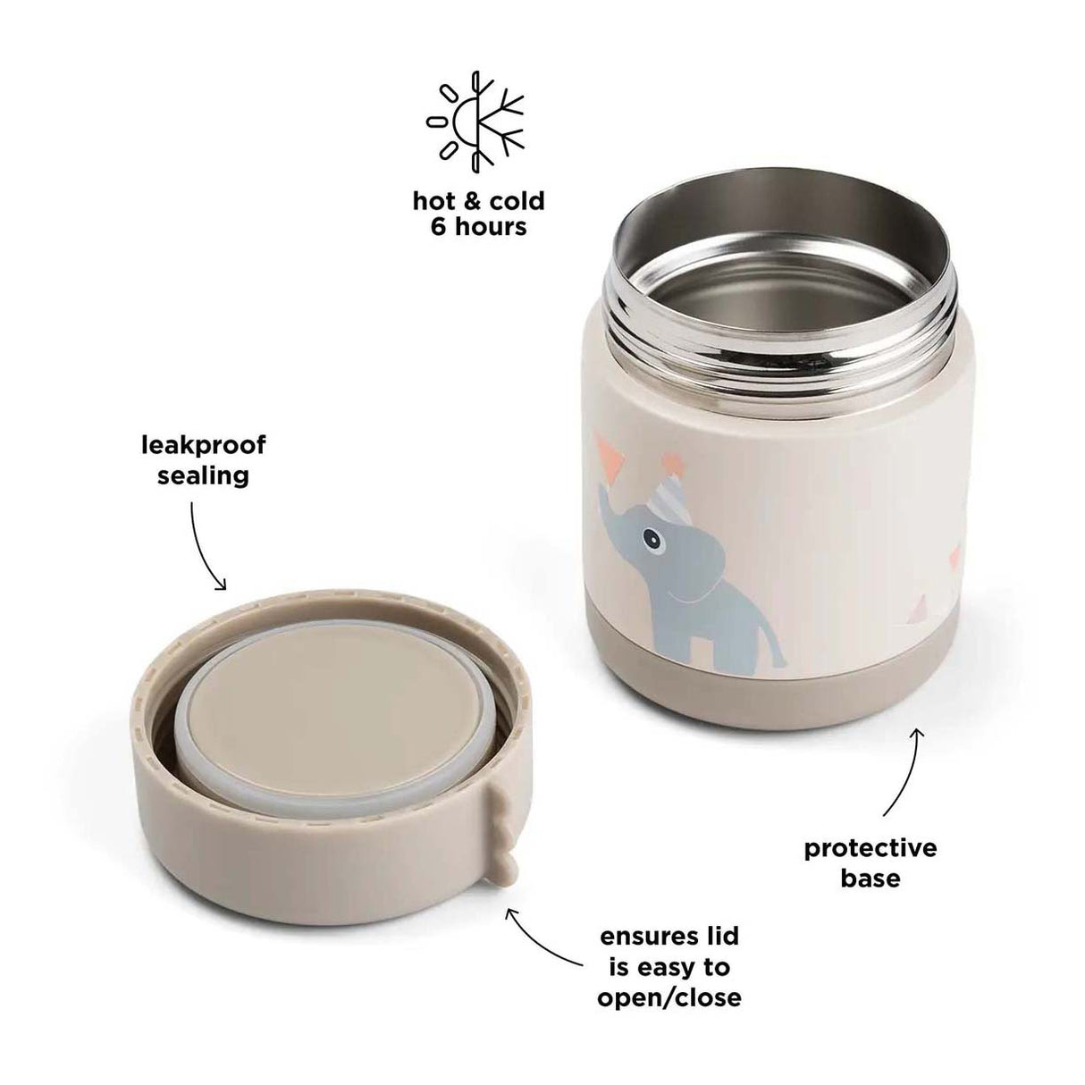 Getan von Hirschen, isolierte Futternapf-Feier – beige
