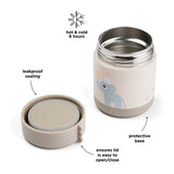 Getan von Hirschen, isolierte Futternapf-Feier – beige