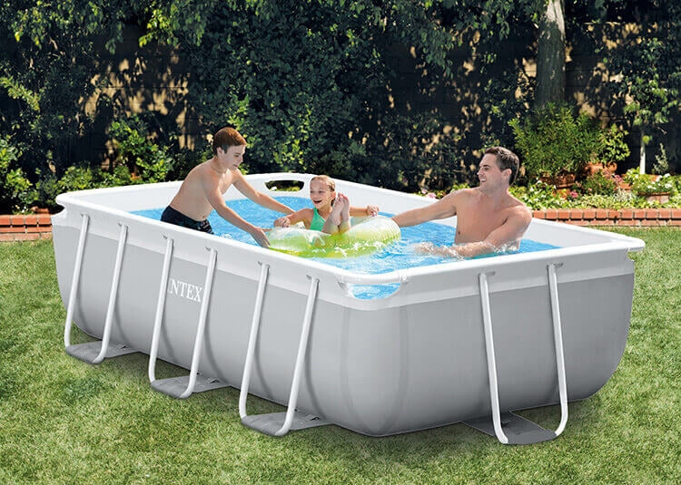 Intex Prism Crame Piscine 300 x 175 x 80 cm