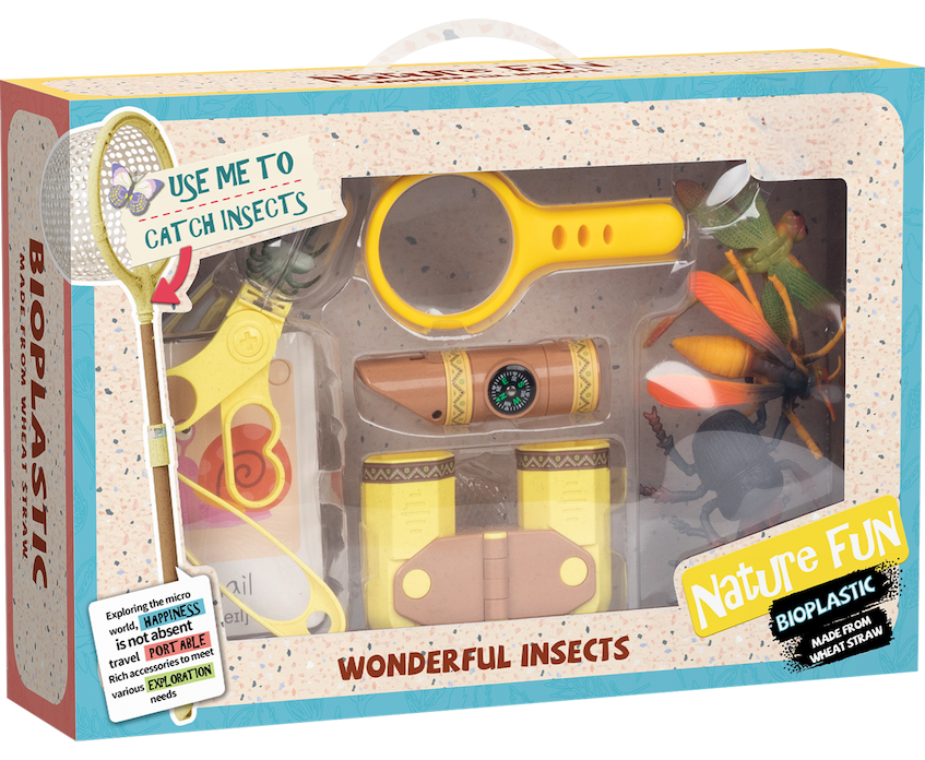 Byomic Kinder-Insektenforscher-Set 18-teilig