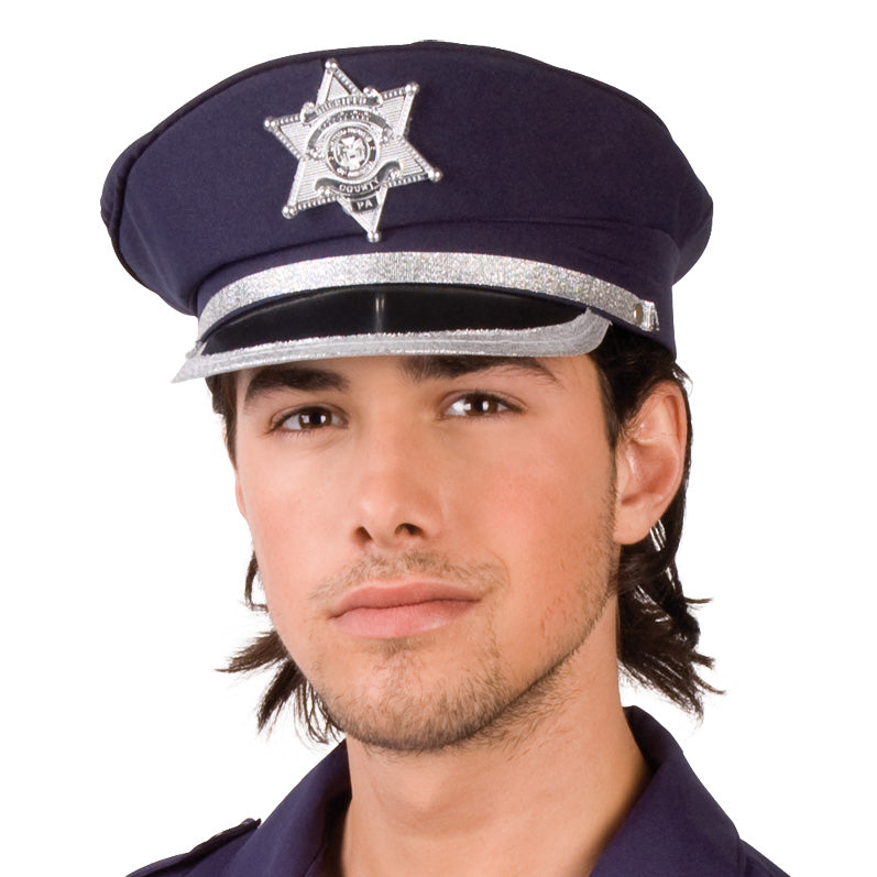 Boland Polizeimütze Offizier (größenverstellbar)