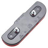Trelock -Wagenleuchte LS613 Duo flach - 50 mm (Montagepaket)