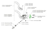 Magura mt hs Aluminiumklemme