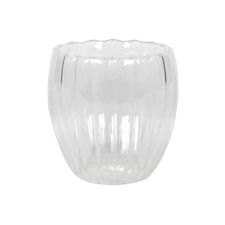 Svenska Living Trinkglas-Set Kürbis doppelwandig 2-teilig ø8,5x9cm 260ml