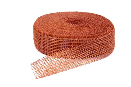 Sizoband â® jute terracotta 5cm ã— 40m