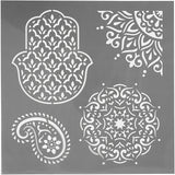 Ethnische Motive des Kreativunternehmens, 30,5 x 30,5 cm