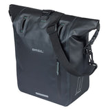 Basil einzelne Fahrradtasche Rivo M Plane Mik 12–15 l 14 x 25 x 38 cm – Schwarz