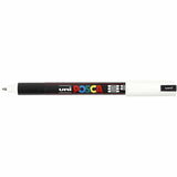 Uni-Posca Posca-Marker, Größe PC-1MR, Strichstärke 0,7 mm, extrafein, weiß, 1 Stück
