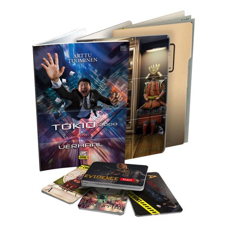 Taktik Tatort Tokio 2000 – Brettspiel – Krimispiel – Komplexes Stadtdrama in Japan – Tiefgründige Ermittlung und Deduktion – Tatortserie – Game Storm Studio – 1 oder mehr Spieler – ab 18 Jahren