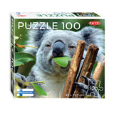 Puzzle puzzle tattico koala a pino solitario, 100 °.