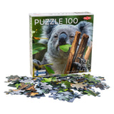 Puzzle puzzle tattico koala a pino solitario, 100 °.