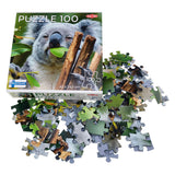 Puzzle puzzle tattico koala a pino solitario, 100 °.