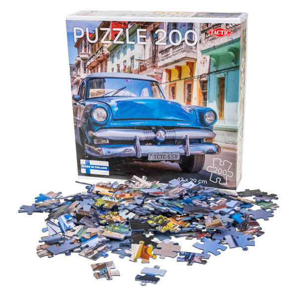 Tactic jigsaw puzzle vintage car in Havana, 200st.