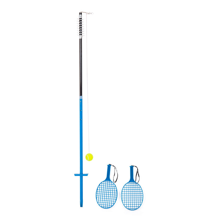 Taktesch Sonneprsport Tennis Pole mat 2 Rakéiten