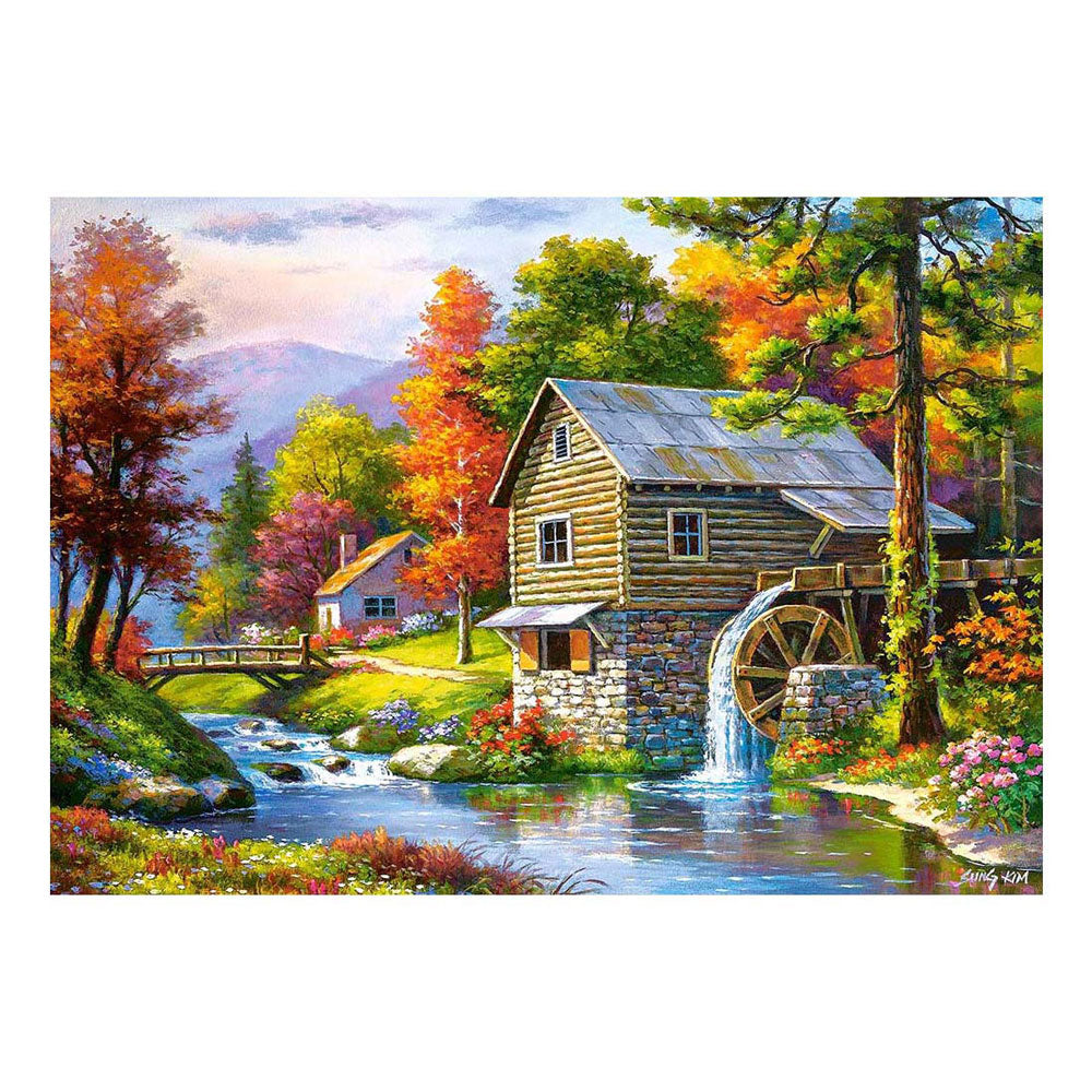 Selecta Castorland-Puzzle „Alte Suttermühle“, 500 Teile.