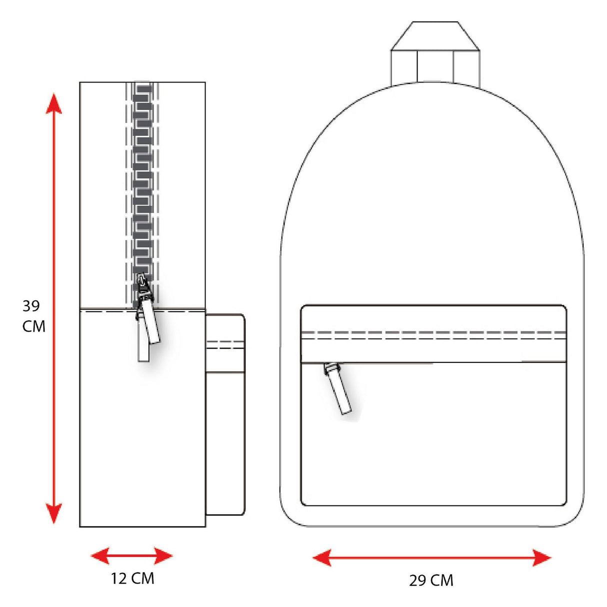 Sac à dos Vadobag Score élevé Gray