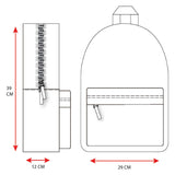 Sac à dos Vadobag Score élevé Gray