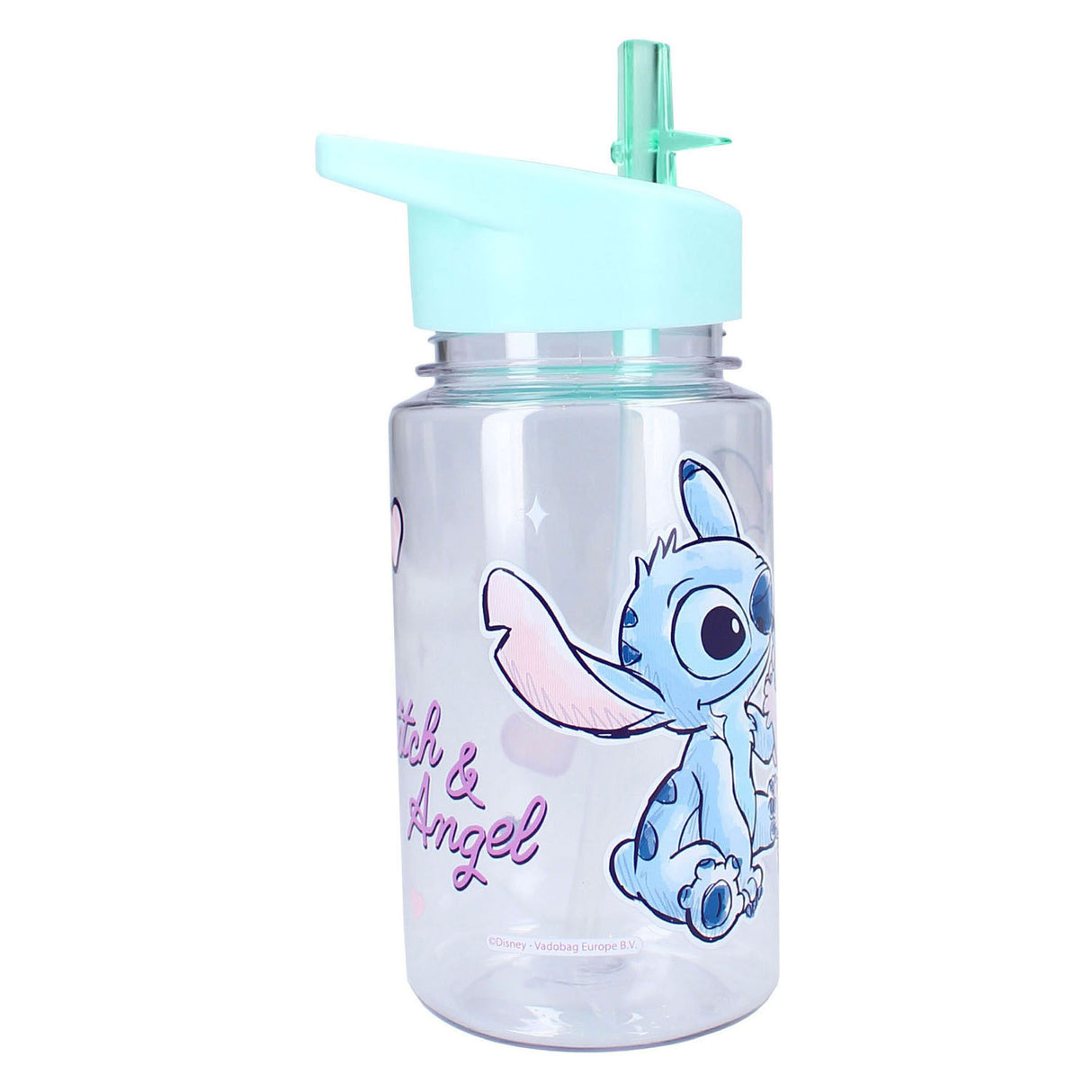 Vadobag drénkt Flasche Stitch loosst eis iessen, 450ml