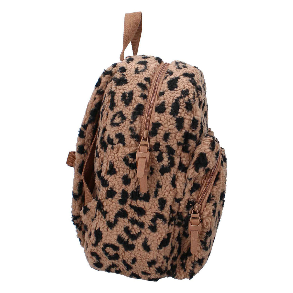 Kidzroom Rucksack mit bärigem, aufgeregtem Leopardenmuster