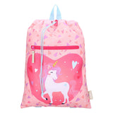 Vadobag lustiger Turnbeutel Happy Go Lucky Einhorn