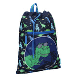 Vadobag lustiger Turnbeutel Happy Go Lucky Dino