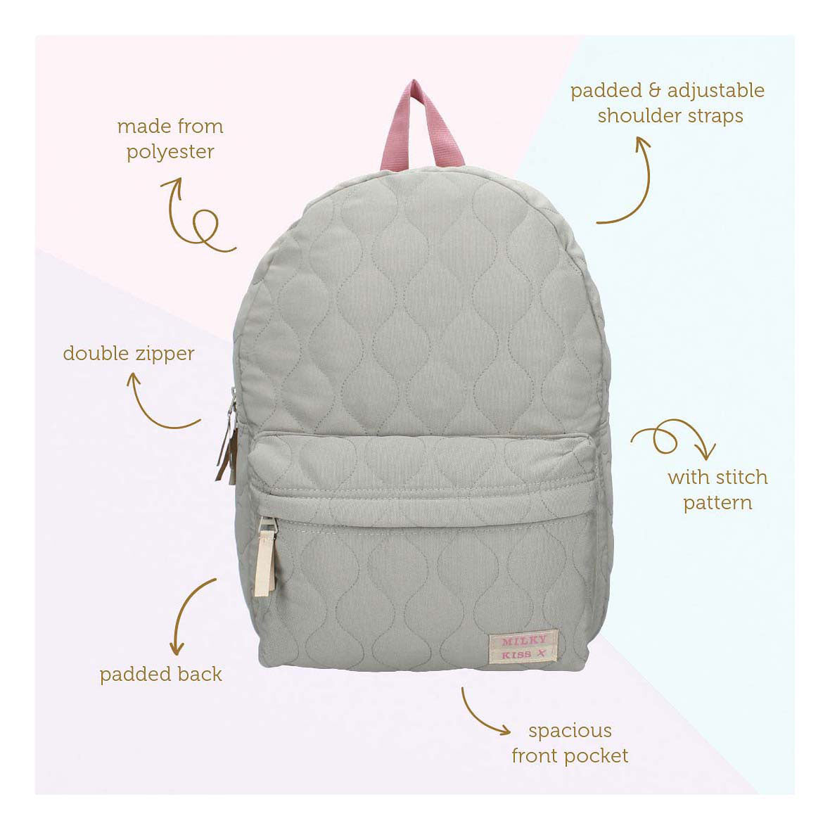Milky Kiss Rucksack Sweet Bliss Green