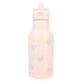 Kidzroom Trinkflasche Sweet Sips Herzen, 350ml