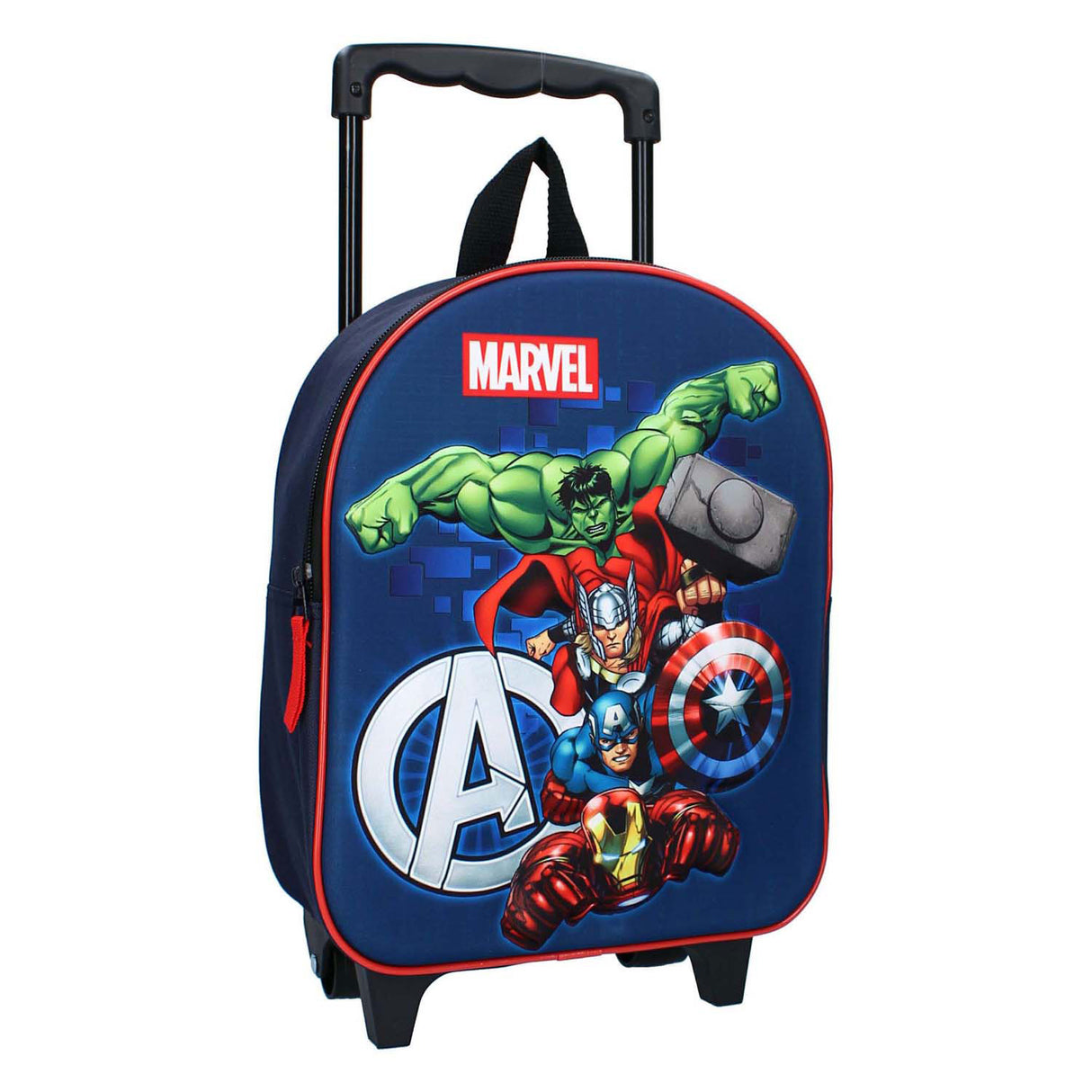 Vadobag Avengers 3D Trolley-Rucksack für tolle Fluchten