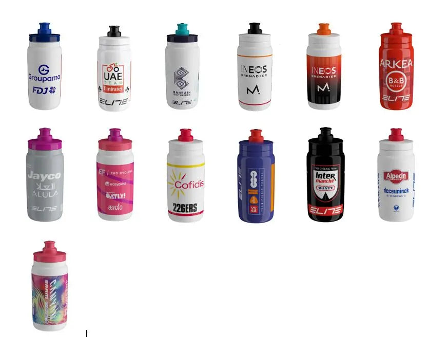 Elite Flaschenset Fly Team Flaschen 2025 50 x Flaschen 550ml