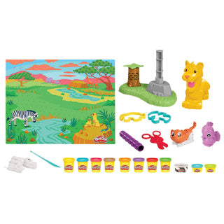 Play-Doh-Löwen-Spielset