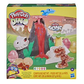 Hasbro Play-Doh Slime Hydro Glitz Dino Vulkan