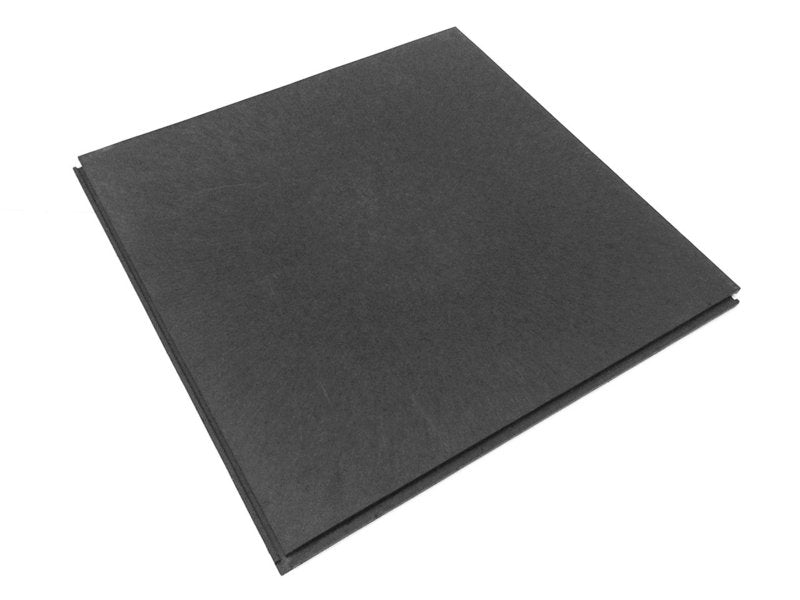 PVC Piso de piso 50x50x1 cada negro