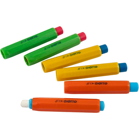 Giotto-Kreidehalter, Farben können variieren, 6 Teile, 1 Box