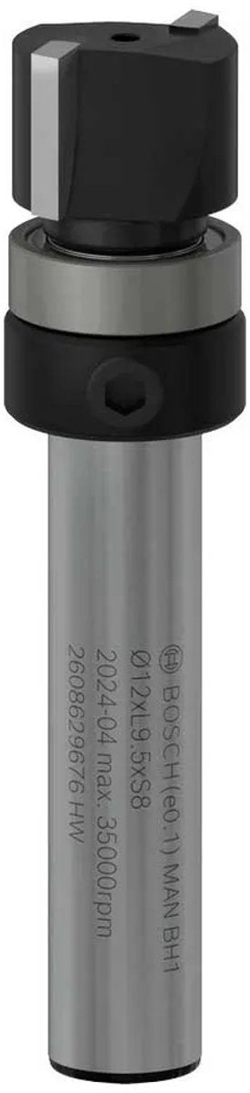 Bosch Zubehör Pro Kopierfräser mit Kugellageroberteil | ø 12,7 x L 9,5 | Schaft 8 mm - 2608629676