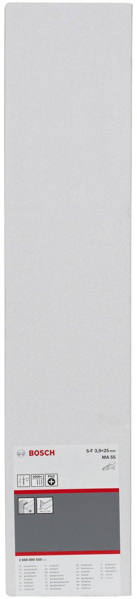 Bosch Zubehör Schnellbauschraube Feingewinde 3,9 x 25 für MA 55 - 2608000550