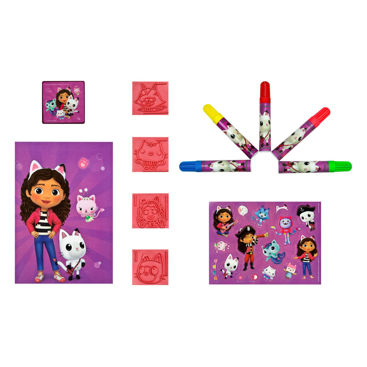 Gabby's Dollhouse Mega-Stempelset