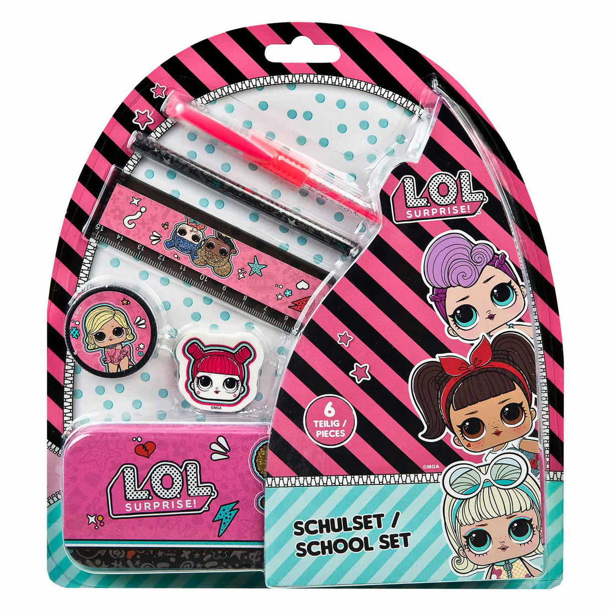 L.O.L Surprise School Set, 6dlg.