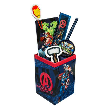 Undercover Avengers Schreibtischset, 7-teilig.