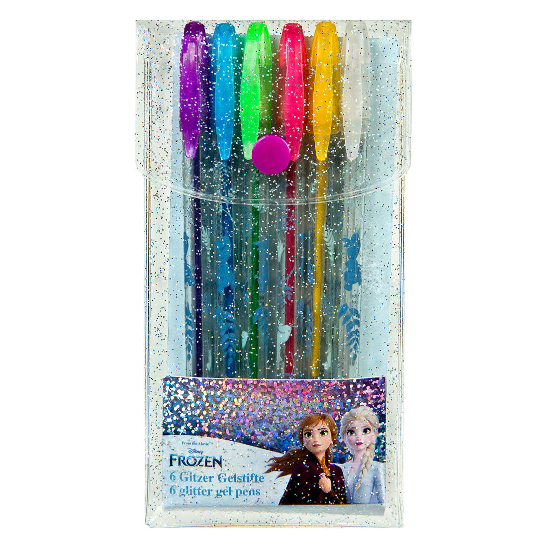 Frozen Glitter Gel Penns, 6: a.