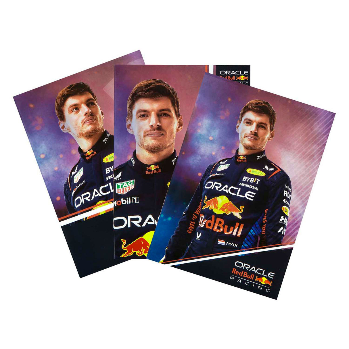 Undercover notitieboeken set red bull racing max verstappen, 3st.