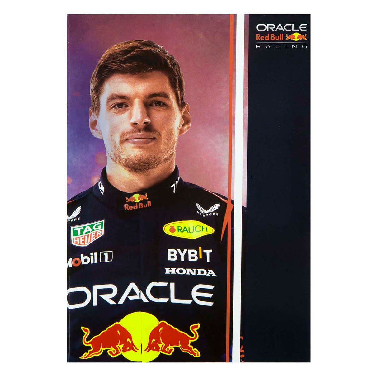 Undercover Notebooks setzen Red Bull Racing Max Verstappen, 3st.