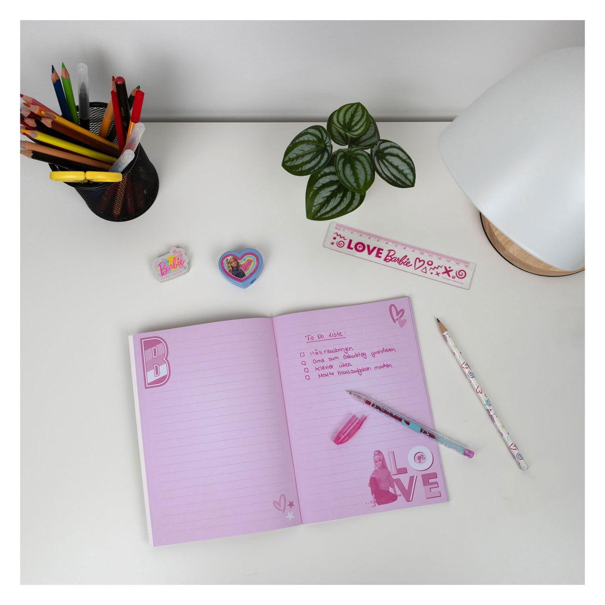 Undercover notebook set Barbie, 7dlg.