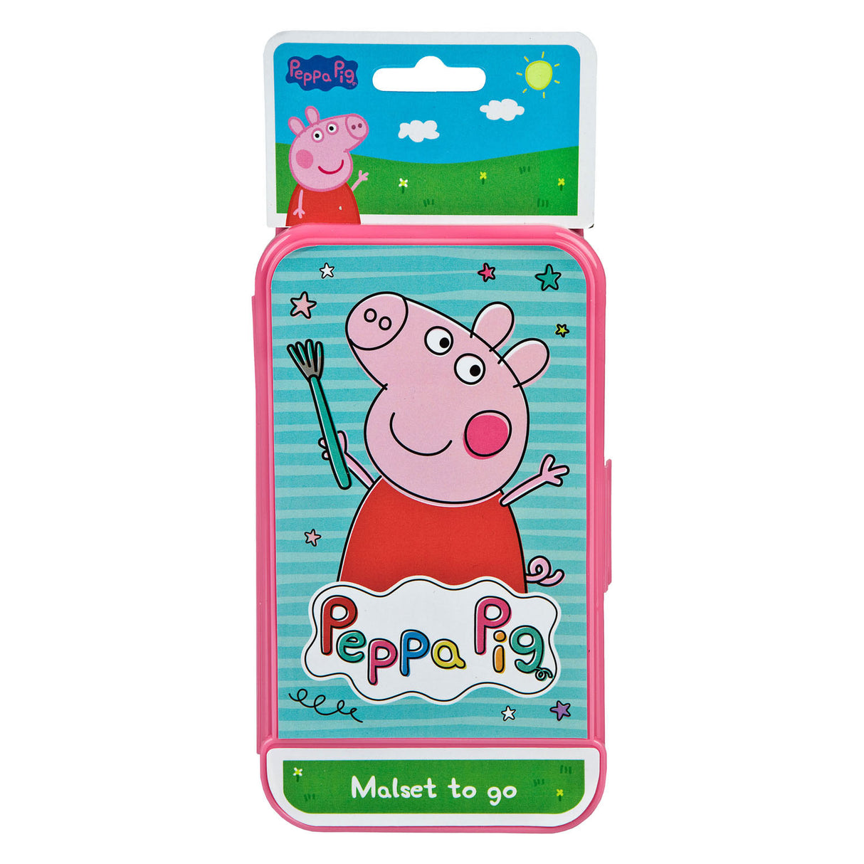 Undercover reis kleurset peppa pig