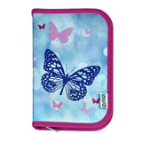 Butterflies de poche en peluche sous couverture