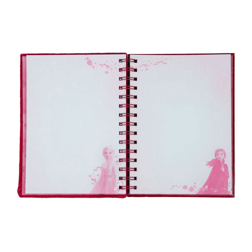 Undercover Notebook A5 mit Pailletten gefroren