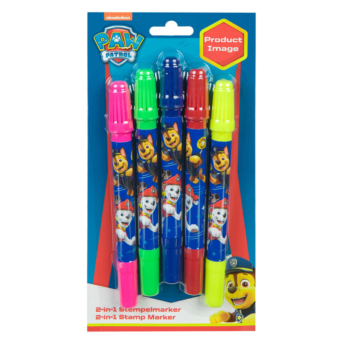 Undercover stempelstift 2in1 paw patrol, 4st.