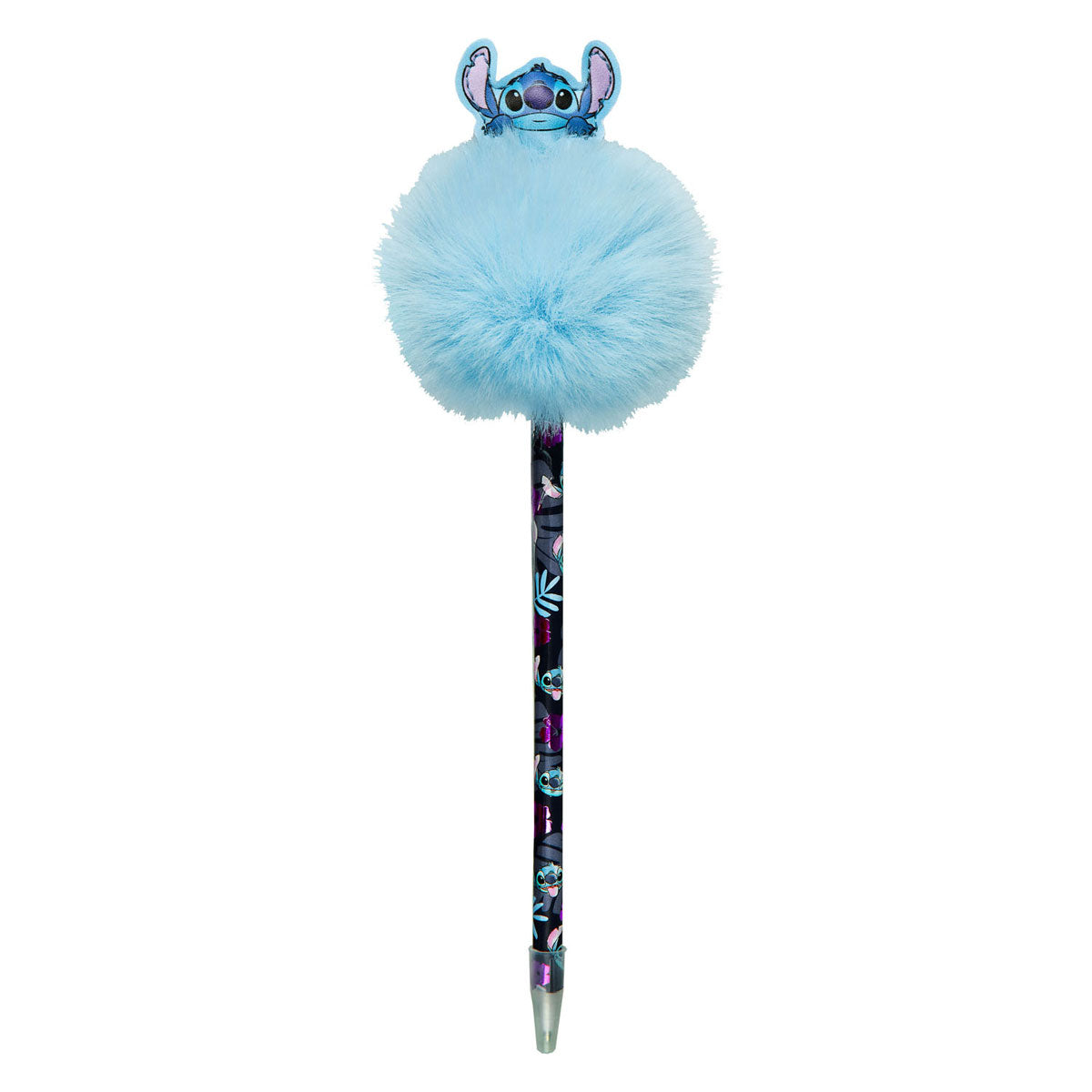 Undercover ballpoint pen with pom pom stitch