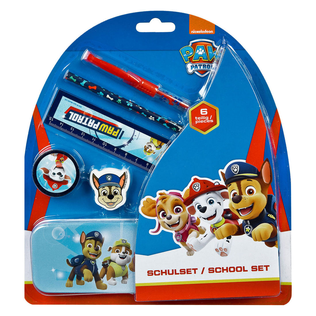 Undercover School Set Paw Patrol, 6dlg.