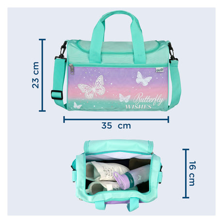 Undercover Sportbag Schmetterlinge